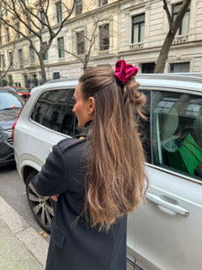 Velvet Scrunchie with Eishesstyle