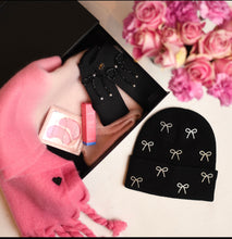 Crystal Bow Beanie