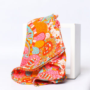 Summer Cotton Square Scarves