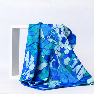 Summer Gauze Square Scarves