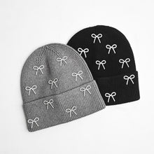 Crystal Bow Beanie