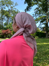 Gauzy Lightweight Solid Pretied Scarves