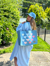 Beach Bag with Hearts!