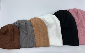 Cable sweater style - KIDS Beanie