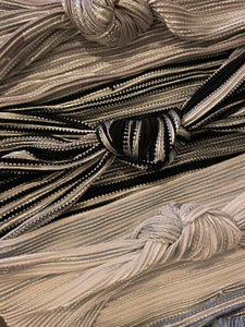Silver Scalloped detailed Bands- Knots