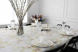 The Golden Leaf- luxe fabric/ thinner fabric (depends on size)