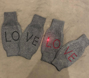 ES X BB Thin wool LOVE gloves