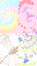 Print Tie Dye Collection by E+M - FLAT BANDS