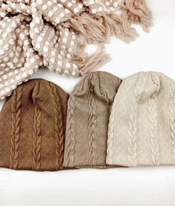 Rope cable Beanie