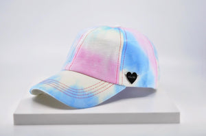 ES x BB Pastel tie dye vintage style cap