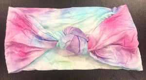 Watercolor tie dye silky soft collection