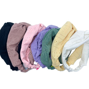 Eyelet Turban