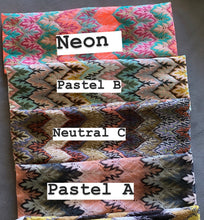 Missoni inspired flat bands