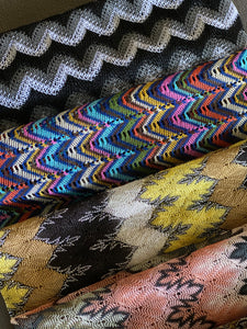Missoni inspired flat bands