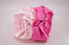 Soft satin bands- knots