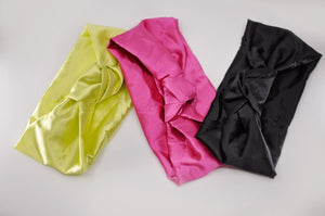 Soft satin bands- knots