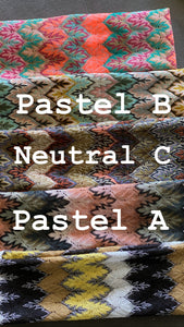 Missoni inspired flat bands
