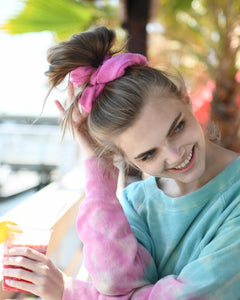 Oversized Terry Scrunchie