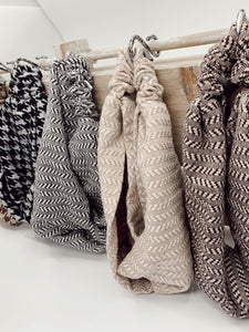 Herringbone Oversized Turban