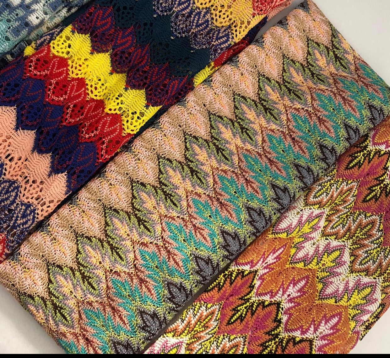 Missoni inspired “I wish I was in” flat bands