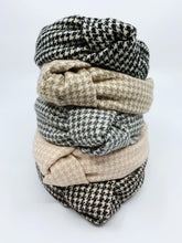 Houndstooth hardband