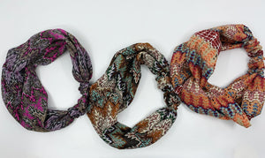 Fall Missoni Oversized Turbans
