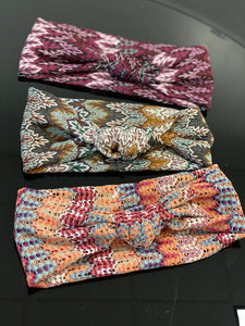 Fall Missoni Knot Bands