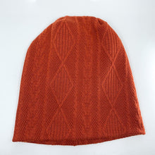 Cable sweater style beanie