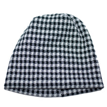 Sweater Gingham Beanie