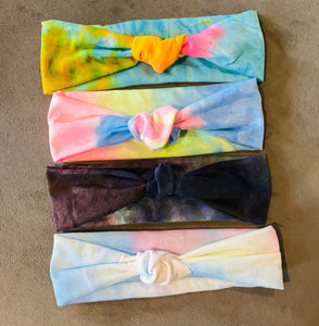 Tie dye KNOT bands- KIDS