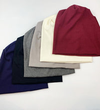 Skinny Cotton Ribbed Beanie