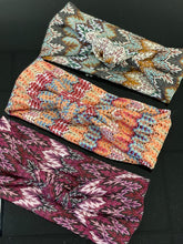 Fall Missoni Knot Bands