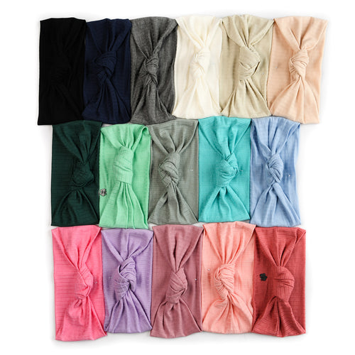 Silky Ribbed Knot Band