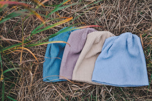 Crinkle Ribbed Beanie