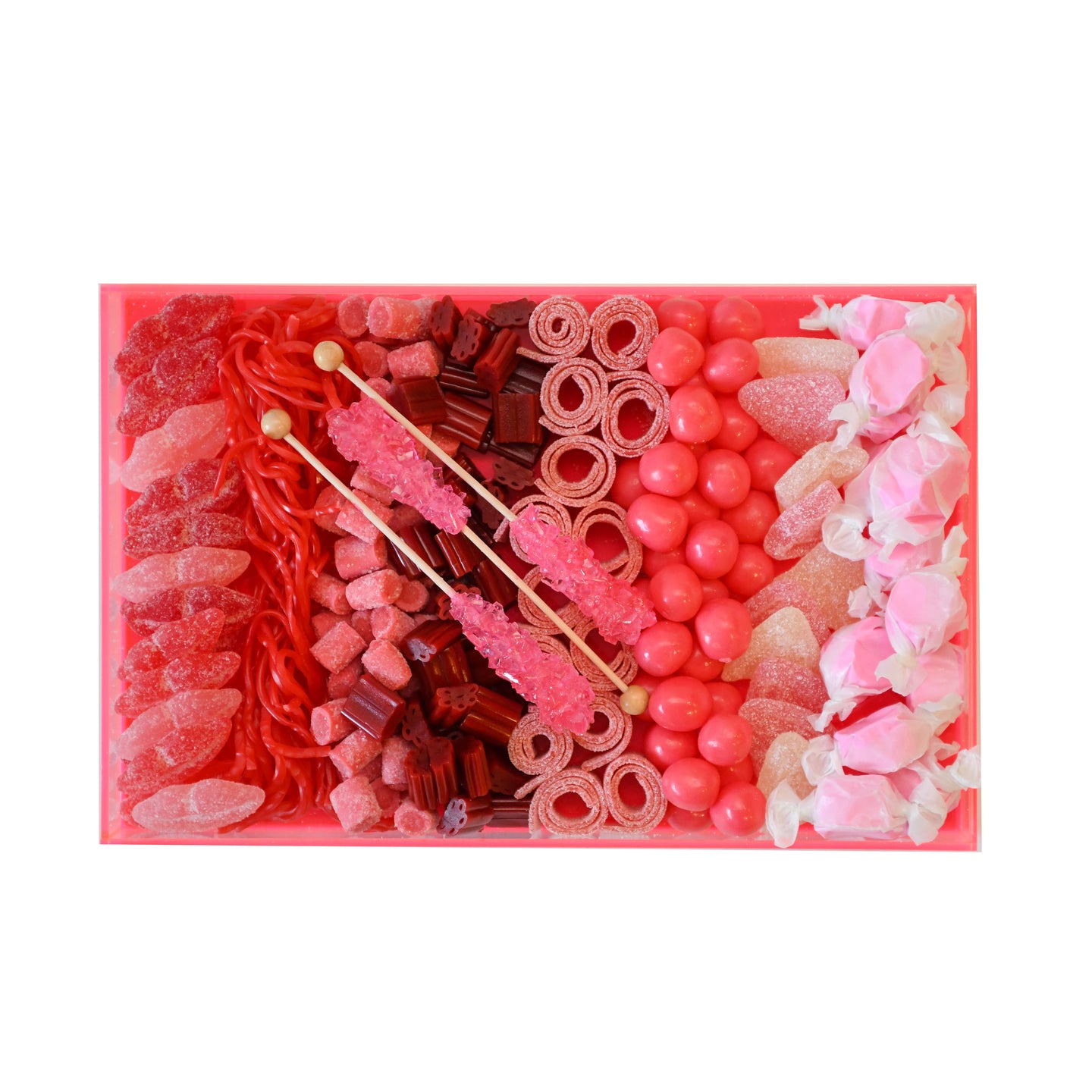 Pinking of you:) Pink Lucite tray