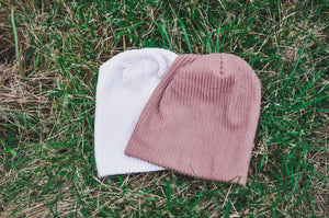Crinkle Ribbed Beanie