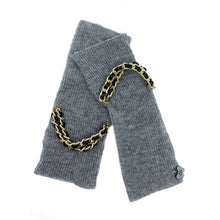 Real Cashmere Chain Gloves