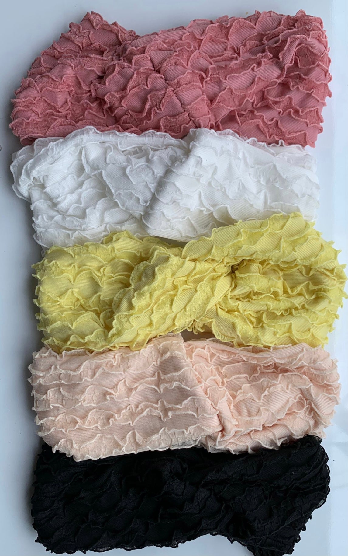 Ruffle Collection- Oversized Turban