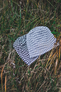 Sweater Gingham Beanie