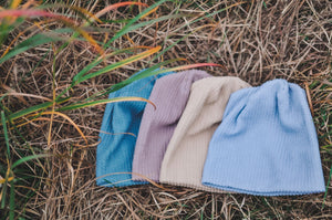 Crinkle Ribbed Beanie