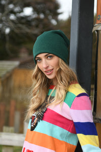 Rainbow Sweater Beanie