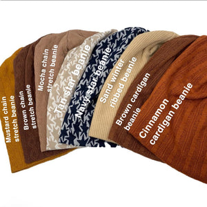The fall edit: Assorted fall color beanies