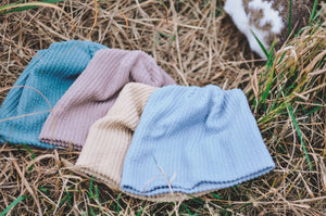 Crinkle Ribbed Beanie