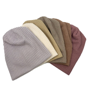 Crinkle Ribbed Beanie
