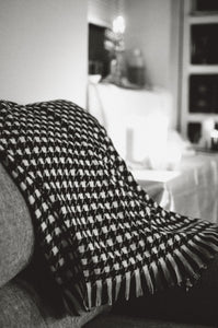 Houndstooth Throw Blanket