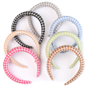 Gingham Hard Band