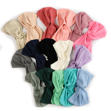 Silky Ribbed Oversized Turban Band