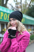 Real Cashmere Chain Gloves