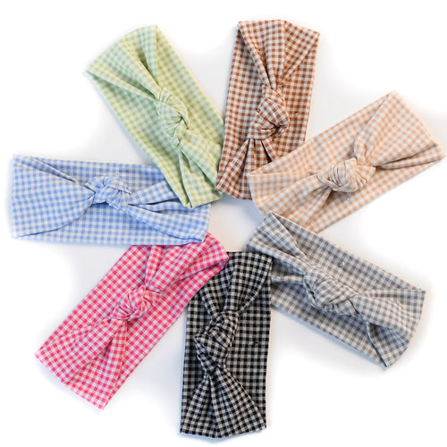 Gingham Knot Band